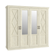 CentrMebel | Шкаф гардеробный Kashmir KSMS941 Forte (белая сосна) 2