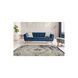 CentrMebel | Килим Ballerina 740 Grey/Blue 160х230 (сірий; блакитний) 4