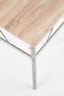 CentrMebel | Комплект мебели обеденный LANCE стол + 2 стула (дуб сонома) 3