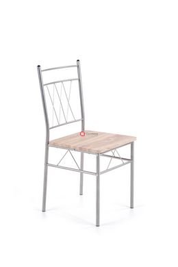 CentrMebel | Комплект мебели обеденный LANCE стол + 2 стула (дуб сонома) 5