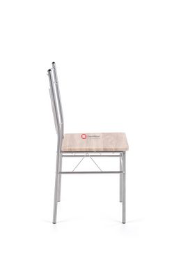 CentrMebel | Комплект меблів обідній LANCE стіл + 2 стільці (дуб Сонома) 6