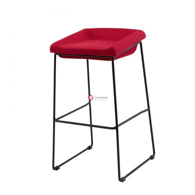 CentrMebel | Coin Напівбарний стілець (червоний) 1