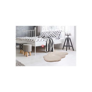 CentrMebel | Килим Rabbit Sheepskin Cream 60x90 (бежевий) 2