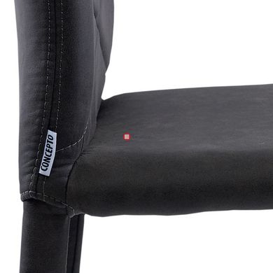 CentrMebel | Volcker Напівбарний стілець (сірий) 7