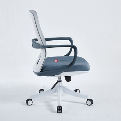 CentrMebel | Кресло офисное поворотное для персонала FLASH (синий) 4