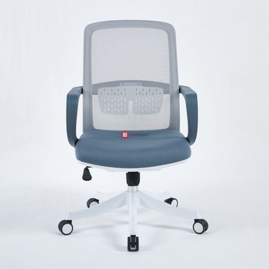 CentrMebel | Крісло офісне поворотне для персоналу FLASH (синій) 2