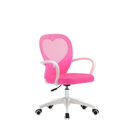 CentrMebel | Кресло поворотное детское STACEY (розовый) 1
