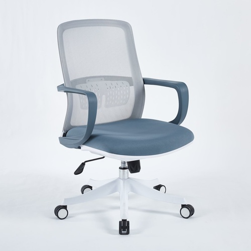 CentrMebel | Крісло офісне поворотне для персоналу FLASH (синій) 1