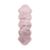 CentrMebel | Килим Rabbit Double Sheepskin Pink 60x180 (рожевий) 1
