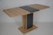 CentrMebel | Стол обеденный прямоугольный раскладной из ЛДСП SOLO 110(145)X69 (дуб артизан) 5
