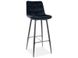 CentrMebel | Барный стул бархатный CHIC H-1 VELVET (черный) 3