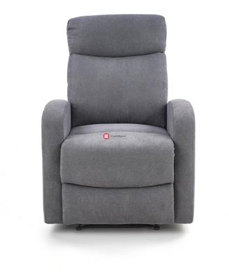 CentrMebel | Кресло реклайнер OSLO 1S раскладное (серый) 3