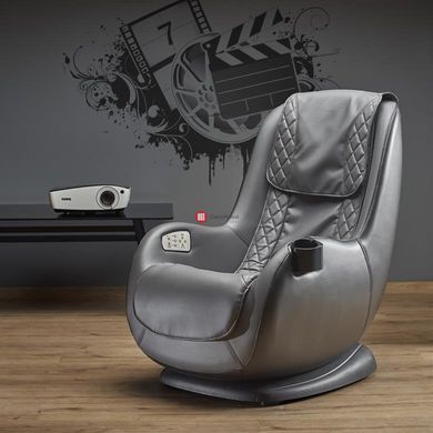 CentrMebel | Кресло DOPIO (темно-серый/серый) 2