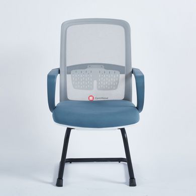 CentrMebel | Кресло офисное конференционное FLASH II (синий) 2