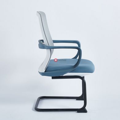 CentrMebel | Кресло офисное конференционное FLASH II (синий) 3