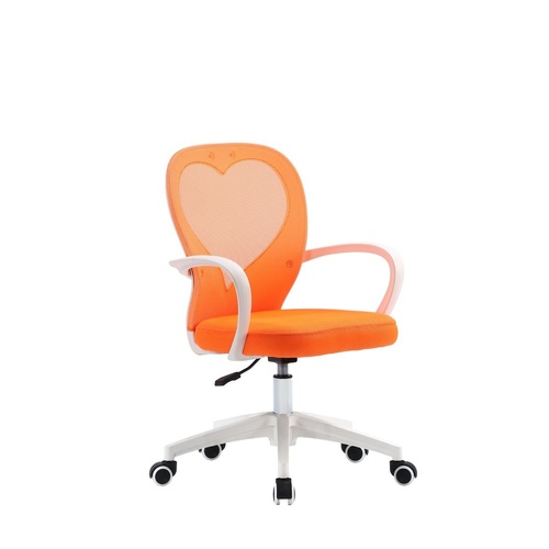 CentrMebel | Кресло поворотное детское STACEY (оранжевый) 1