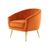 CentrMebel | Кресло Doreen Orange (оранжевый) 1