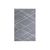 CentrMebel | Килим Ruben Double face Stripe двосторонній 160х230 (сірий; білий) 1