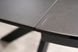 CentrMebel | Стол обеденный раскладной керамический круглый 120160х120 серый мрамор 12