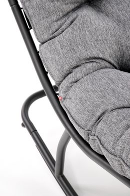 CentrMebel | Кресло-качалка GATTO (серый) 8