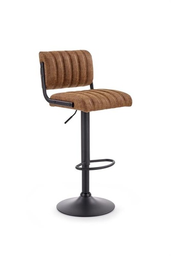 CentrMebel | Барний стілець H-88 (коричневий / чорний) 1