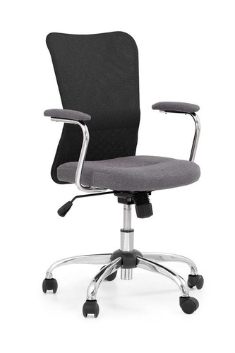 CentrMebel | Кресло офисное ANDY (серый/черный) 1