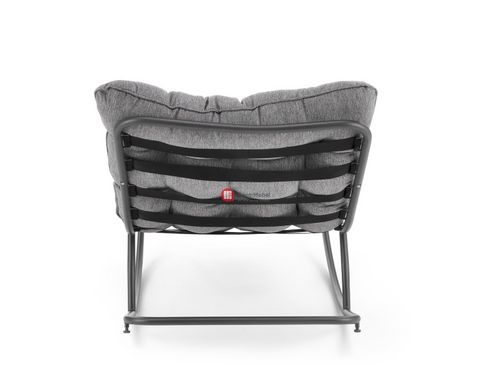 CentrMebel | Кресло-качалка GATTO (серый) 7