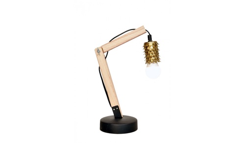 CentrMebel | Настільна лампа Monga MD IV Brass 1