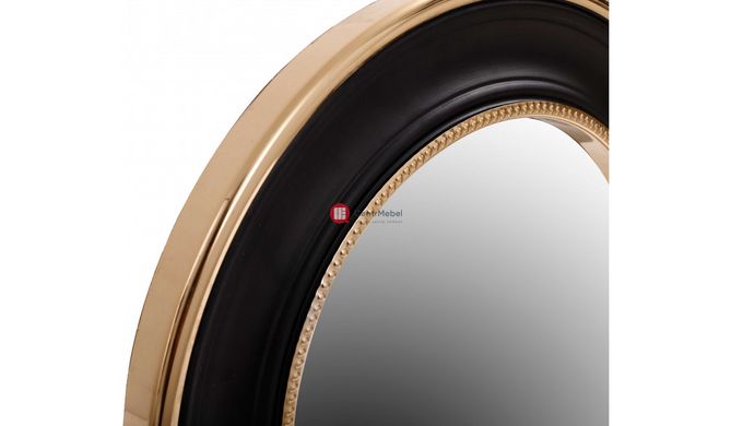 CentrMebel | Настенное зеркало Round 525 Gold/Black Ø 45 cm 2