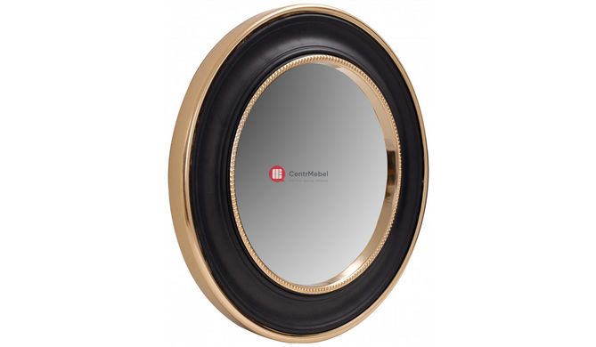 CentrMebel | Настенное зеркало Round 525 Gold/Black Ø 45 cm 3