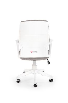 CentrMebel | Крісло офісне SPIN 2 (сірий / білий ) 3