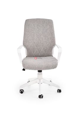 CentrMebel | Кресло офисное SPIN 2 (серый / белый) 5