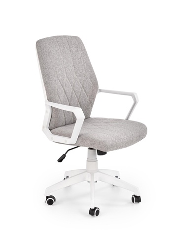 CentrMebel | Кресло офисное SPIN 2 (серый / белый) 1