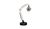 CentrMebel | Настільна лампа Monga MD V Grey 1