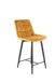 CentrMebel | Барний стілець велюровий CHIC H-2 VELVET (каррі) 10