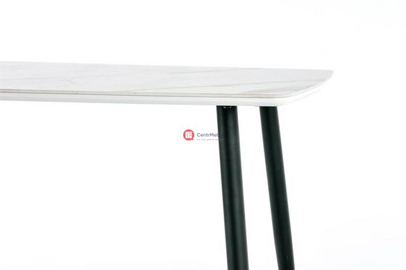 CentrMebel | Стол обеденный (кухонный) нераскладной MARCO (мрамор белый) 5