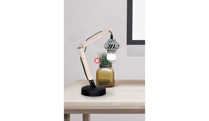 CentrMebel | Настільна лампа Monga MD V Grey 2