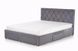 CentrMebel | Ліжко з шухлядами BETINA сірий 160 x 200 см 14