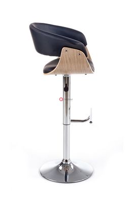 CentrMebel | Барный стул H-45 (дуб светлый/черный) 5