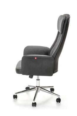 CentrMebel | Кресло руководителя офисное ARGENTO (графит/черный) 4