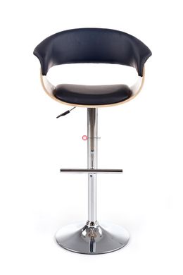 CentrMebel | Барный стул H-45 (дуб светлый/черный) 6