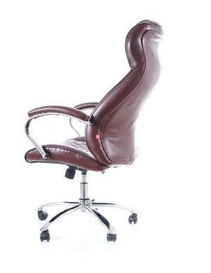 CentrMebel | Кресло офисное руководителя Q-557 коричневый 4