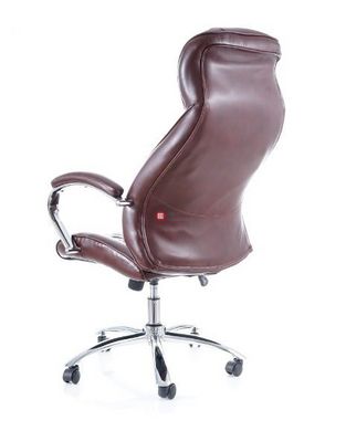 CentrMebel | Кресло офисное руководителя Q-557 коричневый 5