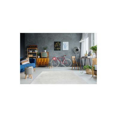 CentrMebel | Килим Rabbit White 80х150 (білий) 2