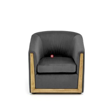 CentrMebel | Крісло для відпочинку ENRICO (сірий) 6