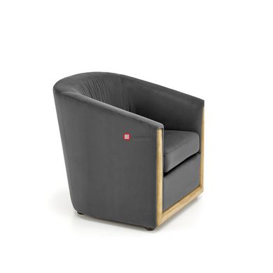 CentrMebel | Крісло для відпочинку ENRICO (сірий) 3