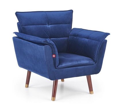 CentrMebel | Кресло REZZO (темно-синий) 1