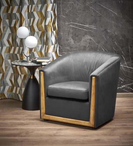 CentrMebel | Кресло для отдыха ENRICO (серый) 1