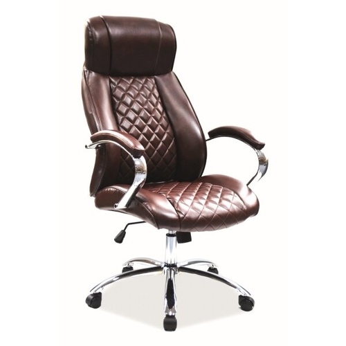 CentrMebel | Кресло офисное руководителя Q-557 коричневый 1
