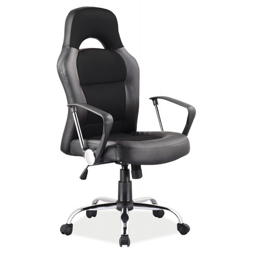 CentrMebel | Кресло офисное руководителя Q-033 Черный 1